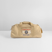 RECYCLED DUFFLE BAG ( SCE - RAP/HIP-HOP - MUSIC LABEL - PATRIOT - DUFFLE BAG - beige