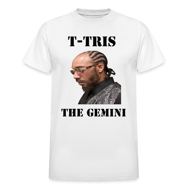 Gildan Ultra Cotton Adult T-Shirt ( T-TRIS THE GEMINI - SCE - WARRIOR - T-SHIRT ) - white