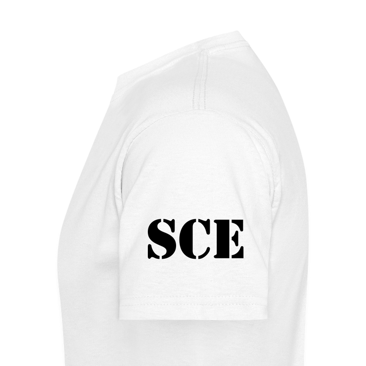 Gildan Ultra Cotton Adult T-Shirt ( T-TRIS THE GEMINI - SCE - WARRIOR - T-SHIRT ) - white