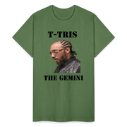 Gildan Ultra Cotton Adult T-Shirt ( T-TRIS THE GEMINI - SCE - WARRIOR - T-SHIRT ) - military green