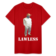Gildan Ultra Cotton Adult T-Shirt ( T-TRIS THE GEMINI - SCE - LAWLESS - T-SHIRT ) - red