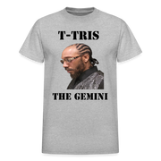 Gildan Ultra Cotton Adult T-Shirt ( T-TRIS THE GEMINI - SCE - WARRIOR - T-SHIRT ) - heather gray