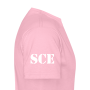 Gildan Ultra Cotton Adult T-Shirt ( T-TRIS THE GEMINI - SCE  - T-SHIRT ) - light pink