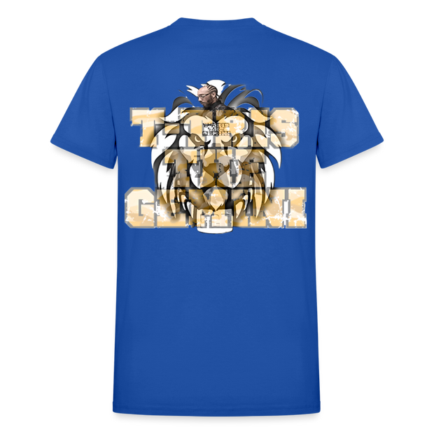 Gildan Ultra Cotton Adult T-Shirt ( T-TRIS THE GEMINI - SCE - LAWLESS - T-SHIRT ) - royal blue