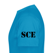 Gildan Ultra Cotton Adult T-Shirt ( T-TRIS THE GEMINI - SCE - WARRIOR - T-SHIRT ) - turquoise