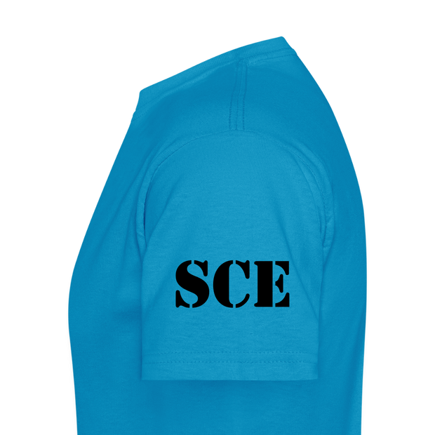 Gildan Ultra Cotton Adult T-Shirt ( T-TRIS THE GEMINI - SCE - WARRIOR - T-SHIRT ) - turquoise
