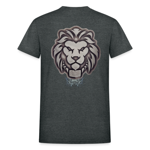 Gildan Ultra Cotton Adult T-Shirt ( T-TRIS THE GEMINI - SCE  - T-SHIRT ) - deep heather