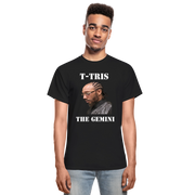 Gildan Ultra Cotton Adult T-Shirt ( T-TRIS THE GEMINI - SCE - WARRIOR - T-SHIRT ) - black