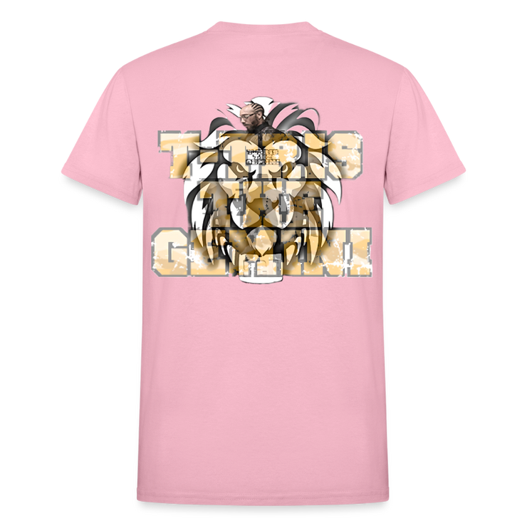 Gildan Ultra Cotton Adult T-Shirt ( T-TRIS THE GEMINI - SCE - LAWLESS - T-SHIRT ) - light pink
