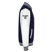 ADW is Just Hoods - SCE - VARSITY JACKET - navy/white