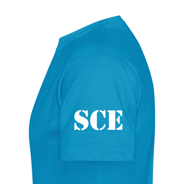 Gildan Ultra Cotton Adult T-Shirt ( T-TRIS THE GEMINI - SCE  - T-SHIRT ) - turquoise