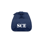 RECYCLED DUFFLE BAG ( SCE - RAP/HIP-HOP - MUSIC LABEL - PATRIOT - DUFFLE BAG - navy