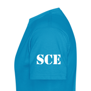 Gildan Ultra Cotton Adult T-Shirt ( T-TRIS THE GEMINI - SCE - WARRIOR - T-SHIRT ) - turquoise