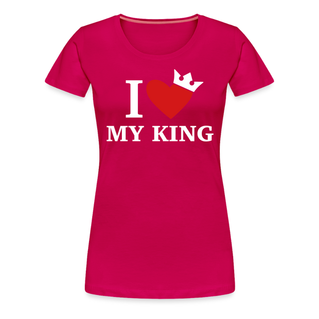 Gildan Ultra Cotton Ladies Adult T-Shirt ( SCE - WARRIORS HEART - T-SHIRT ) - dark pink