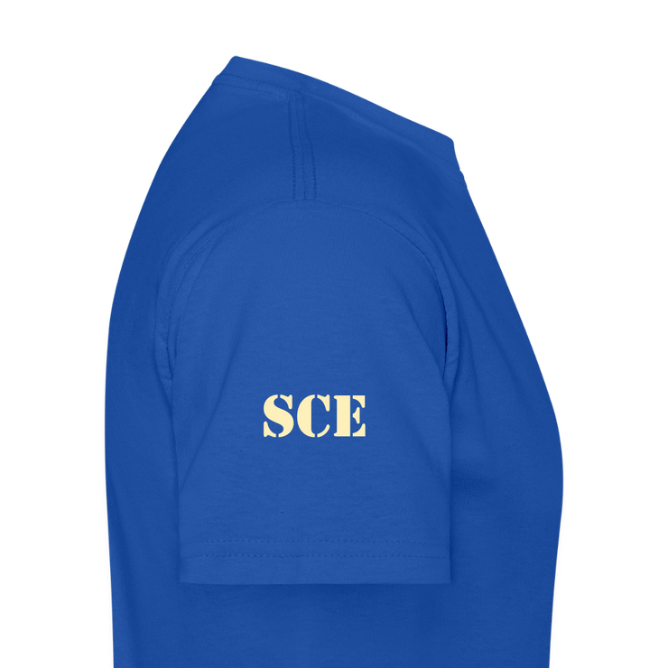 Gildan Ultra Cotton Adult T-Shirt ( T-TRIS THE GEMINI - SCE - LAWLESS - T-SHIRT ) - royal blue