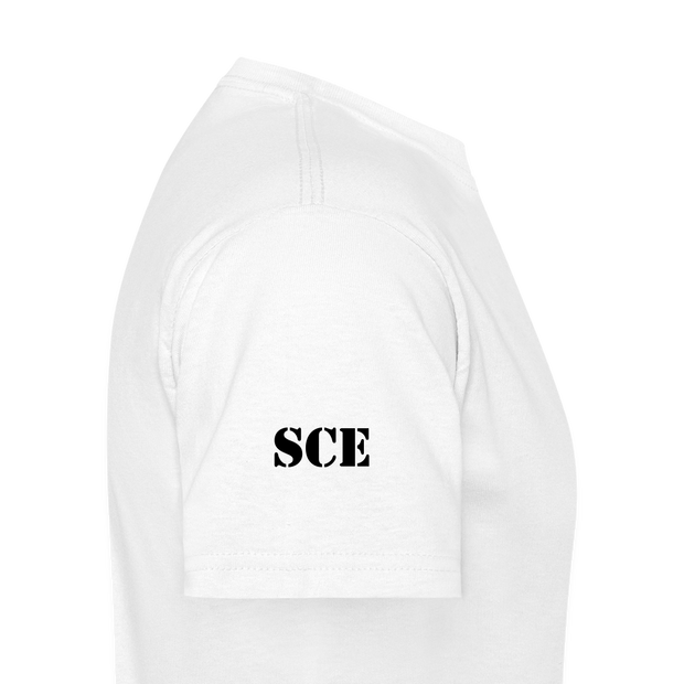Gildan Ultra Cotton Ladies Adult T-Shirt ( SCE - WARRIORS HEART - T-SHIRT ) - white