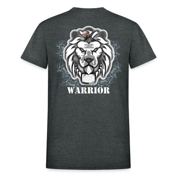 Gildan Ultra Cotton Adult T-Shirt ( T-TRIS THE GEMINI - SCE - WARRIOR - T-SHIRT ) - deep heather