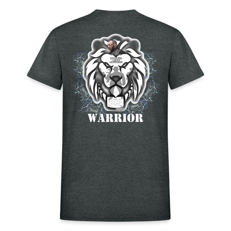 Gildan Ultra Cotton Adult T-Shirt ( T-TRIS THE GEMINI - SCE - WARRIOR - T-SHIRT ) - deep heather