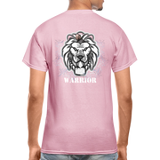 Gildan Ultra Cotton Adult T-Shirt ( T-TRIS THE GEMINI - SCE - WARRIOR - T-SHIRT ) - light pink