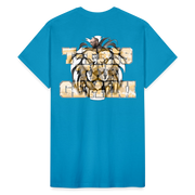 Gildan Ultra Cotton Adult T-Shirt ( T-TRIS THE GEMINI - SCE - LAWLESS - T-SHIRT ) - turquoise