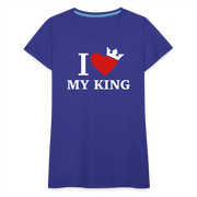Gildan Ultra Cotton Ladies Adult T-Shirt ( SCE - WARRIORS HEART - T-SHIRT ) - royal blue