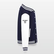 ADW is Just Hoods - SCE - VARSITY JACKET - navy/white