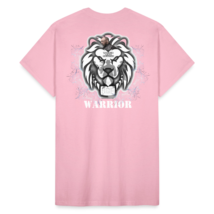 Gildan Ultra Cotton Adult T-Shirt ( T-TRIS THE GEMINI - SCE - WARRIOR - T-SHIRT ) - light pink