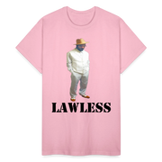 Gildan Ultra Cotton Adult T-Shirt ( T-TRIS THE GEMINI - LAWLESS ALBUM - SCE - WARRIOR - T-SHIRT ) - light pink