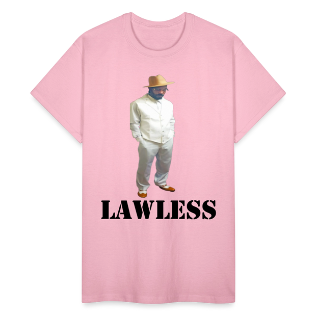 Gildan Ultra Cotton Adult T-Shirt ( T-TRIS THE GEMINI - LAWLESS ALBUM - SCE - WARRIOR - T-SHIRT ) - light pink