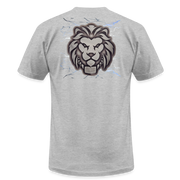 Unisex Jersey T-Shirt by Bella + Canvas ( SCE - T-TRIS THE GEMINI - NEVER SURRENDER - T-SHIRT ) - heather gray