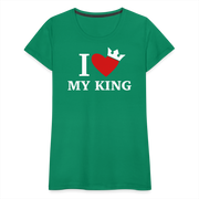 Gildan Ultra Cotton Ladies Adult T-Shirt ( SCE - WARRIORS HEART - T-SHIRT ) - kelly green