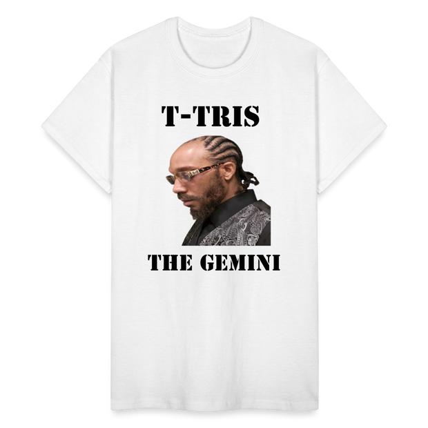 Gildan Ultra Cotton Adult T-Shirt ( T-TRIS THE GEMINI - SCE - WARRIOR - T-SHIRT ) - white