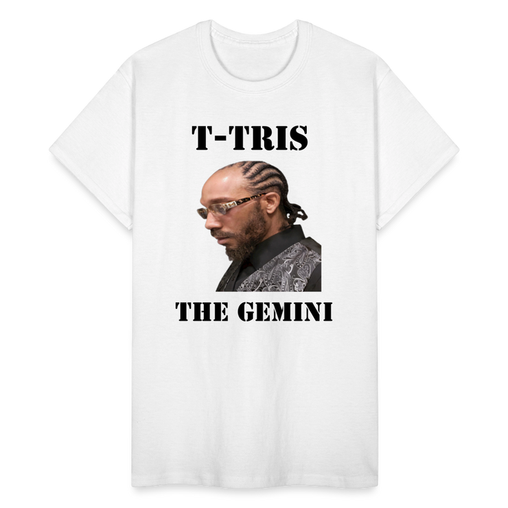 Gildan Ultra Cotton Adult T-Shirt ( T-TRIS THE GEMINI - SCE - WARRIOR - T-SHIRT ) - white