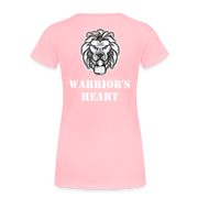 Gildan Ultra Cotton Ladies Adult T-Shirt ( SCE - WARRIORS HEART - T-SHIRT ) - pink