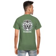 Gildan Ultra Cotton Adult T-Shirt ( T-TRIS THE GEMINI - SCE - WARRIOR - T-SHIRT ) - military green