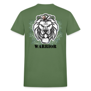 Gildan Ultra Cotton Adult T-Shirt ( T-TRIS THE GEMINI - SCE - WARRIOR - T-SHIRT ) - military green