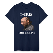 Gildan Ultra Cotton Adult T-Shirt ( T-TRIS THE GEMINI - SCE  - T-SHIRT ) - navy