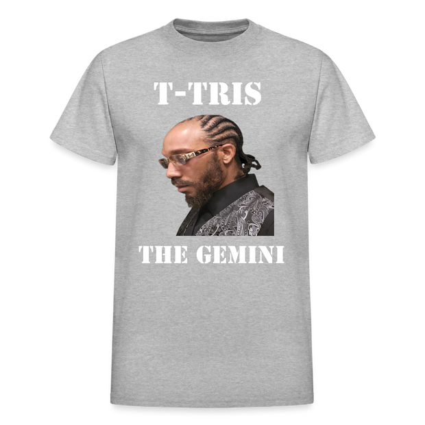 Gildan Ultra Cotton Adult T-Shirt ( T-TRIS THE GEMINI - SCE  - T-SHIRT ) - heather gray