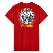 Gildan Ultra Cotton Adult T-Shirt ( T-TRIS THE GEMINI - SCE - WARRIOR T-SHIRT ) - red