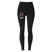 Under Armour Ladies' Motion Ankle Legging (SCE - WARRIOR'S HEART - LEGGINGS FOR WOMEN ) - black