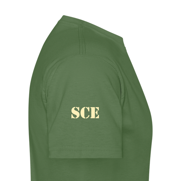 Gildan Ultra Cotton Adult T-Shirt ( T-TRIS THE GEMINI - SCE - LAWLESS - T-SHIRT ) - military green
