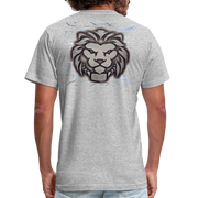 Unisex Jersey T-Shirt by Bella + Canvas ( SCE - T-TRIS THE GEMINI - NEVER SURRENDER - T-SHIRT ) - heather gray