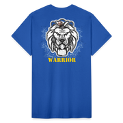 Gildan Ultra Cotton Adult T-Shirt ( T-TRIS THE GEMINI - WE KINGS - SCE - WARRIOR - T-SHIRT ) - royal blue