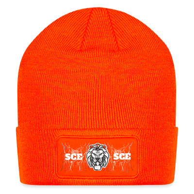 Patch Beanie ( SCE- WARRIOR - BEANIE ) - neon orange