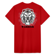 Gildan Ultra Cotton Adult T-Shirt ( T-TRIS THE GEMINI - SCE - WARRIOR - T-SHIRT ) - red