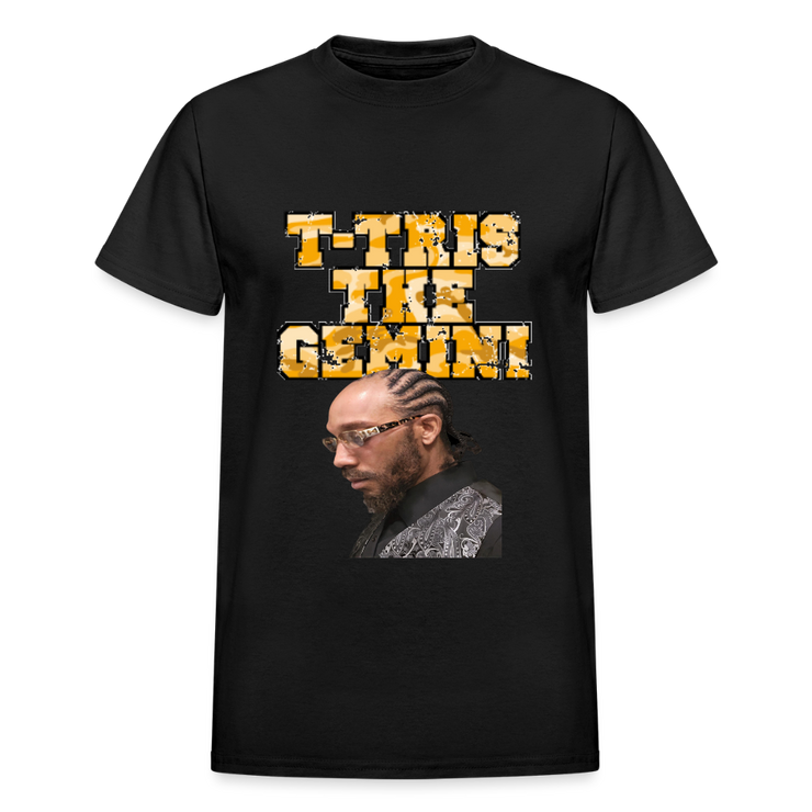 Gildan Ultra Cotton Adult T-Shirt ( T-TRIS THE GEMINI - WE KINGS - FEAT. K-MAR - T-SHIRT ) - black