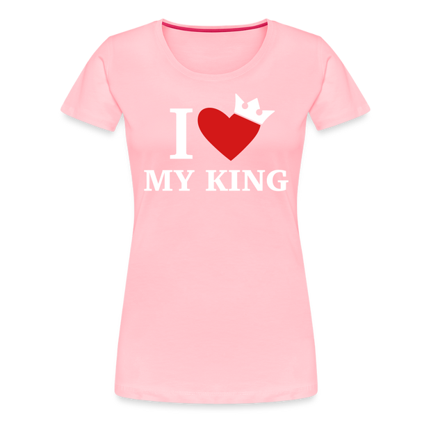 Gildan Ultra Cotton Ladies Adult T-Shirt ( SCE - WARRIORS HEART - T-SHIRT ) - pink