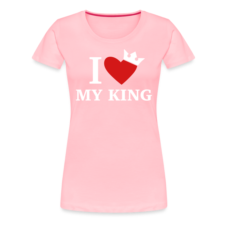 Gildan Ultra Cotton Ladies Adult T-Shirt ( SCE - WARRIORS HEART - T-SHIRT ) - pink