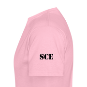 Gildan Ultra Cotton Adult T-Shirt ( T-TRIS THE GEMINI - LAWLESS ALBUM - SCE - WARRIOR - T-SHIRT ) - light pink
