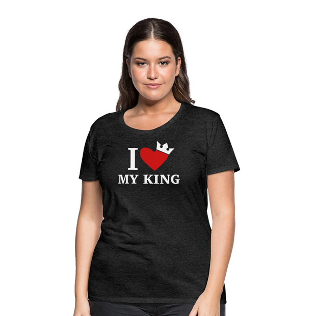 Gildan Ultra Cotton Ladies Adult T-Shirt ( SCE - WARRIORS HEART - T-SHIRT ) - charcoal grey